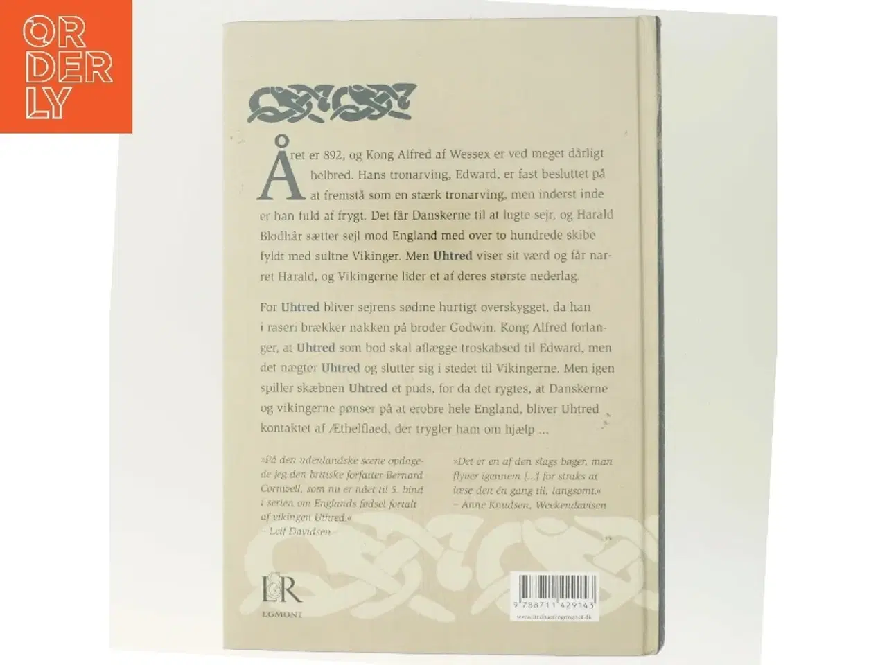 Billede 3 - Det brændende land af Bernard Cornwell (Bog)