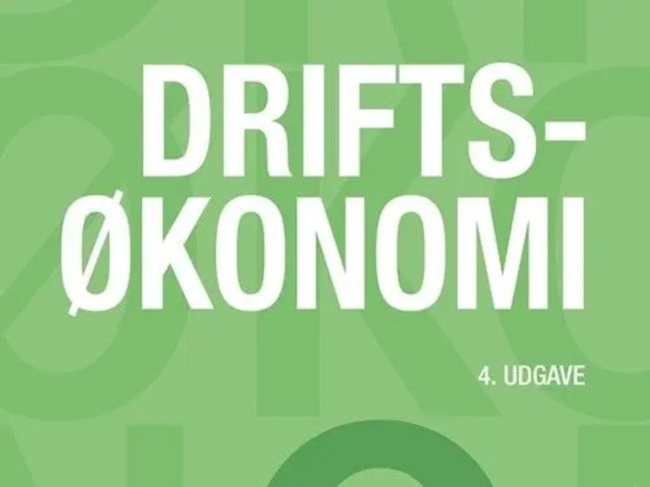 Billede 1 - Driftsøkonomi