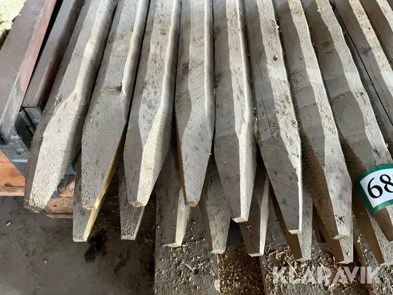 Billede 2 - Hegnspæle 150cm  31styk