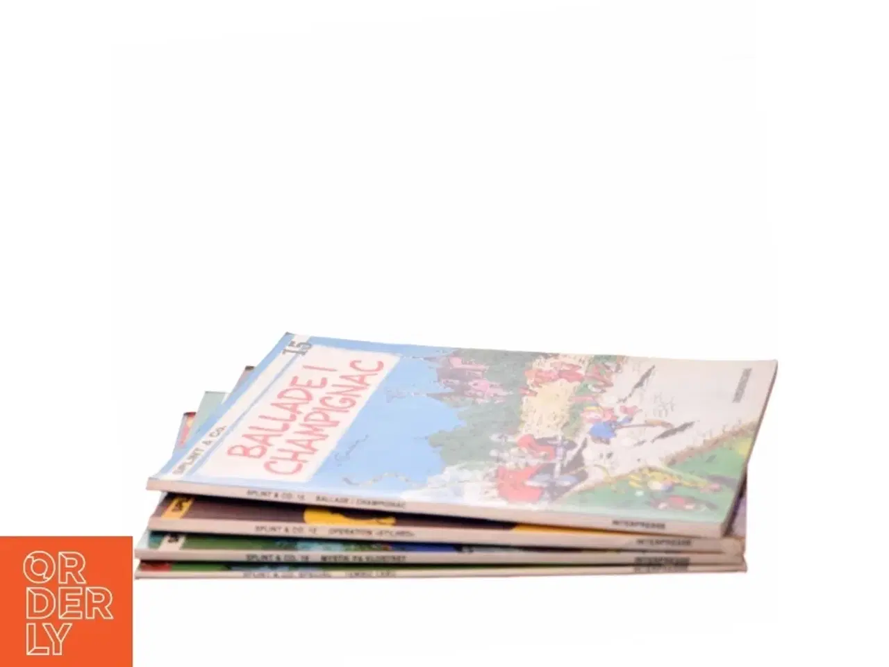 Billede 2 - 4 stk Splint & Co bl.a. Ballade i Champignac af Franquin (Bog)