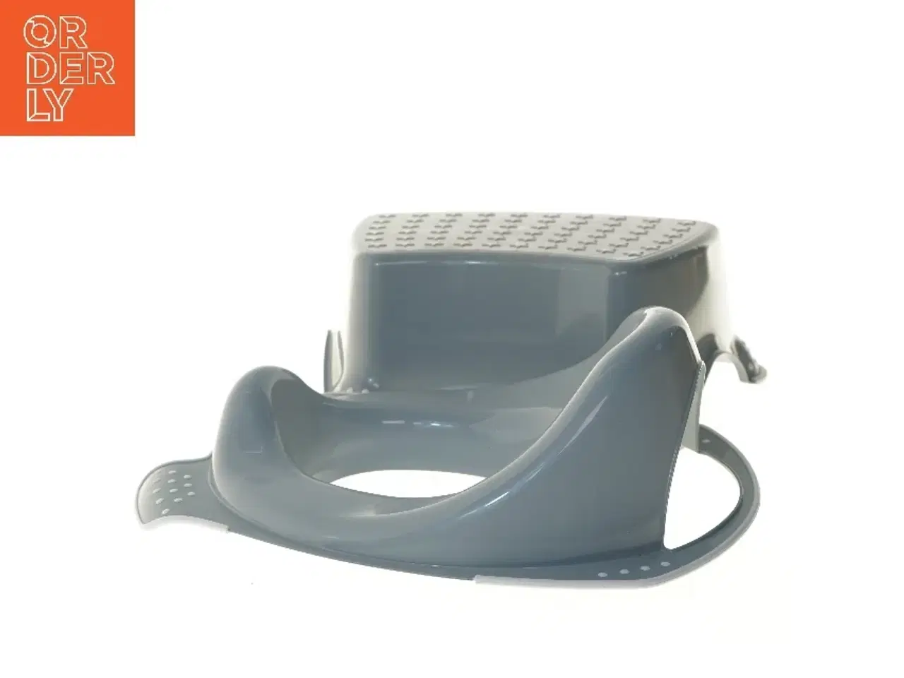 Billede 3 - Børnetoilettræner og skammel sæt (str. 40 cm)