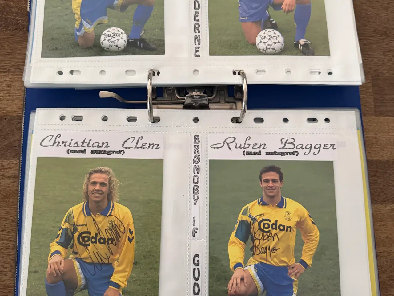Billede 4 - Brøndby IF autograf kort