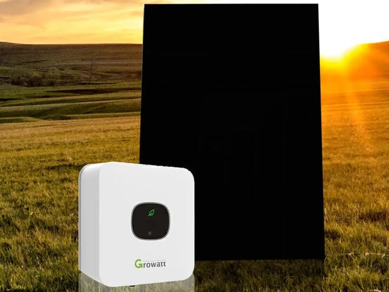 Billede 1 - 6 KW Hybrid solcelleanlæg til eternit & ståltag