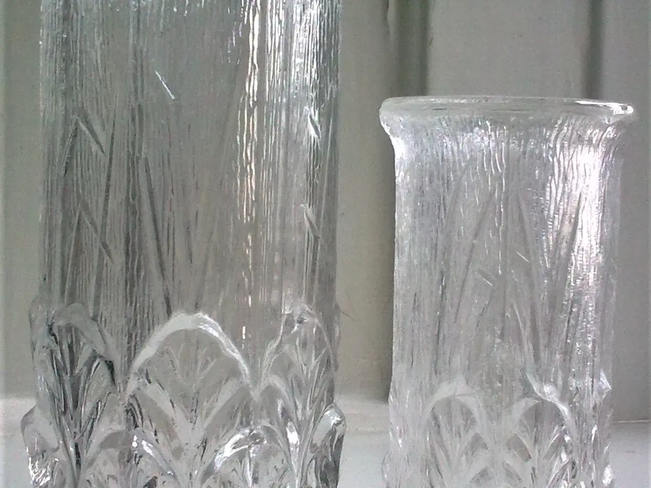 Billede 14 - Natur is frost glasvaser ITALY design 1980rne