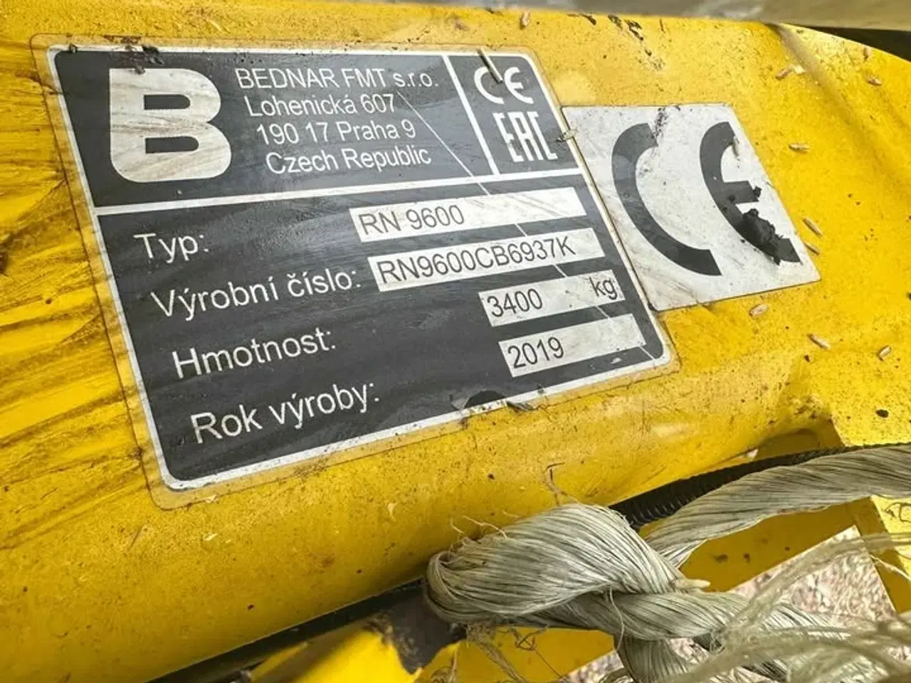 Billede 9 - Bednar Row Master RN 9600 12 rk. med kamera 