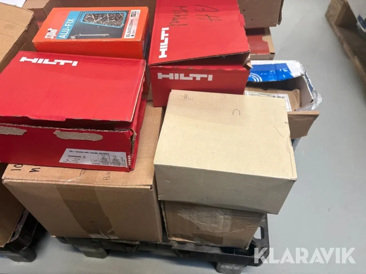 Billede 4 - LOT: bolte, møtrikker, popnitter, og diverse Hilti Og Andre