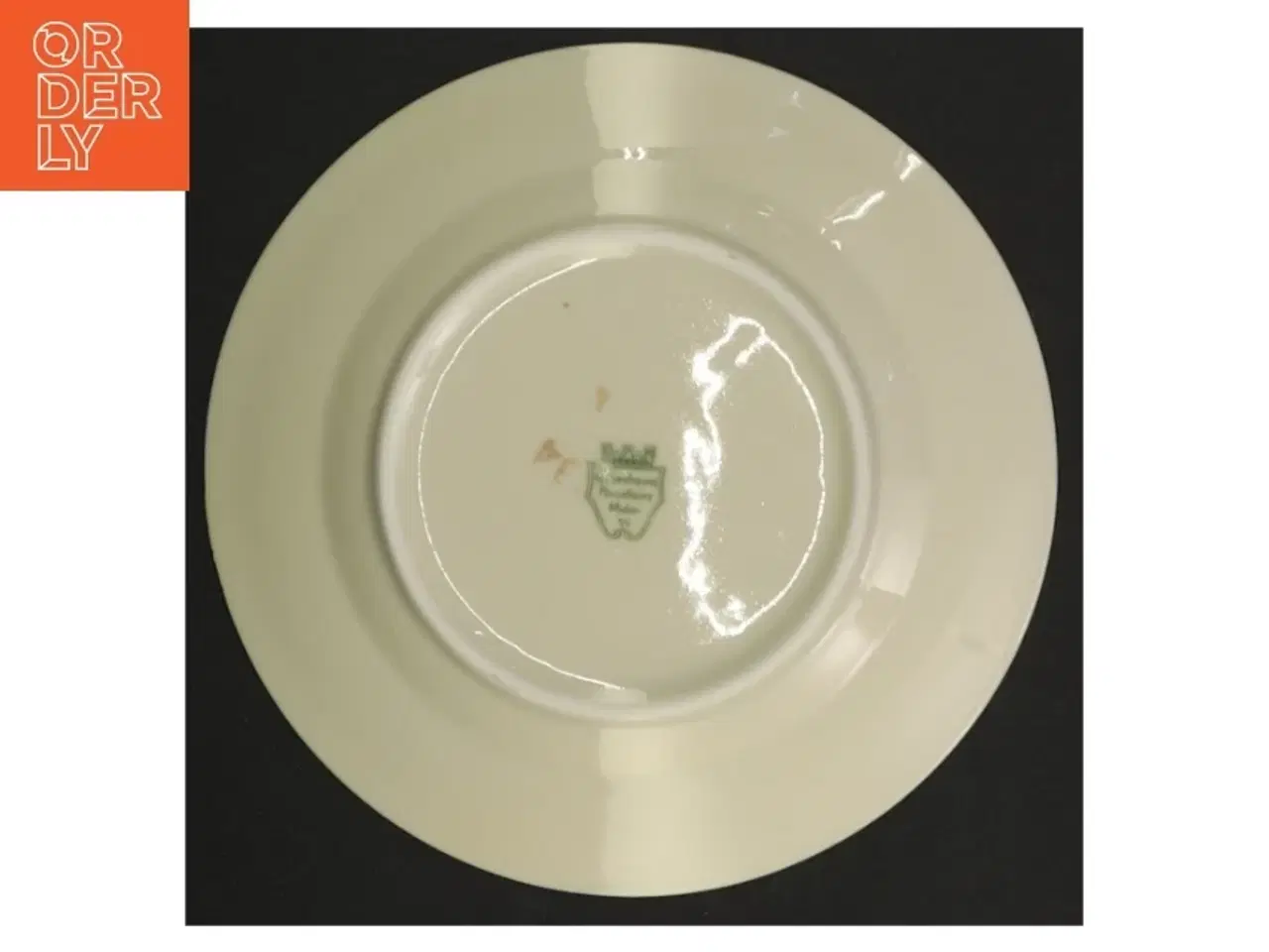 Billede 3 - Porcelænstallerkner med blomstermotiv fra Københavns Porcellains Maleri (str. Diameter 16 cm)