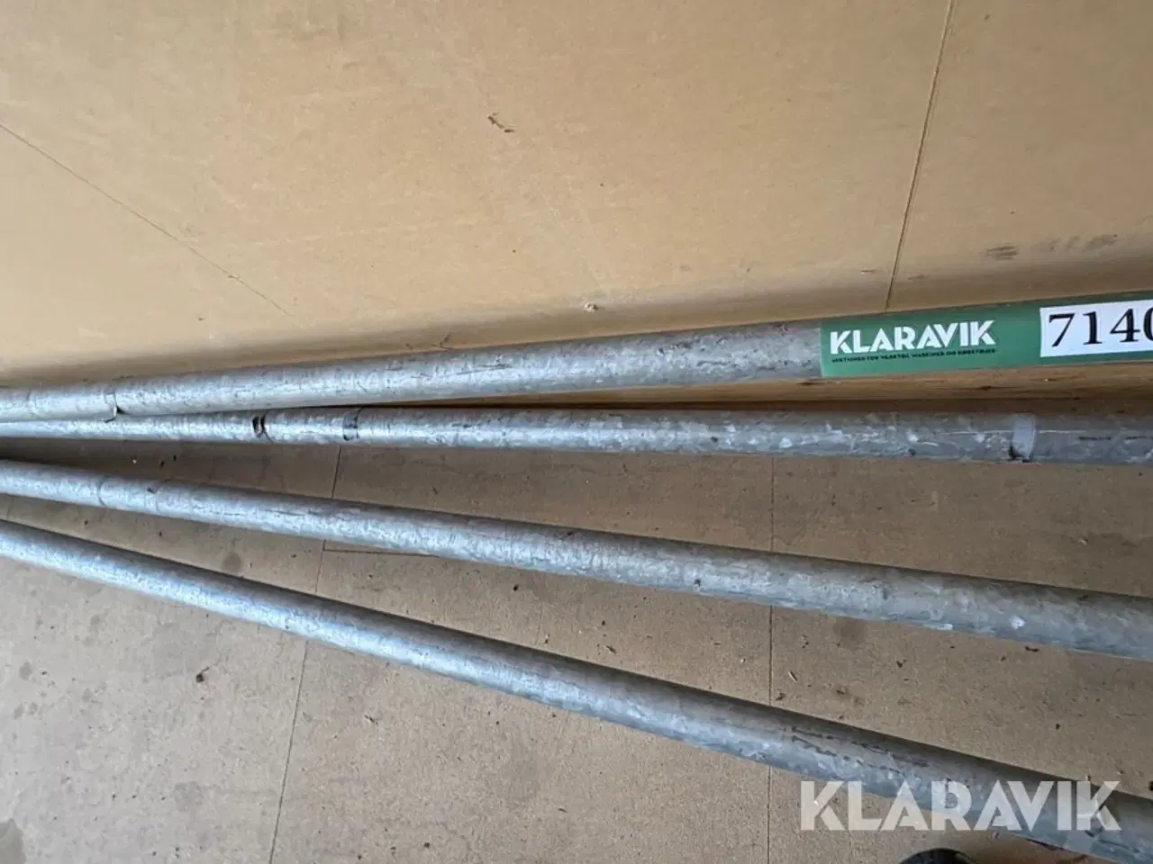 Billede 9 - Lamper med teleskopstang 4 styk.