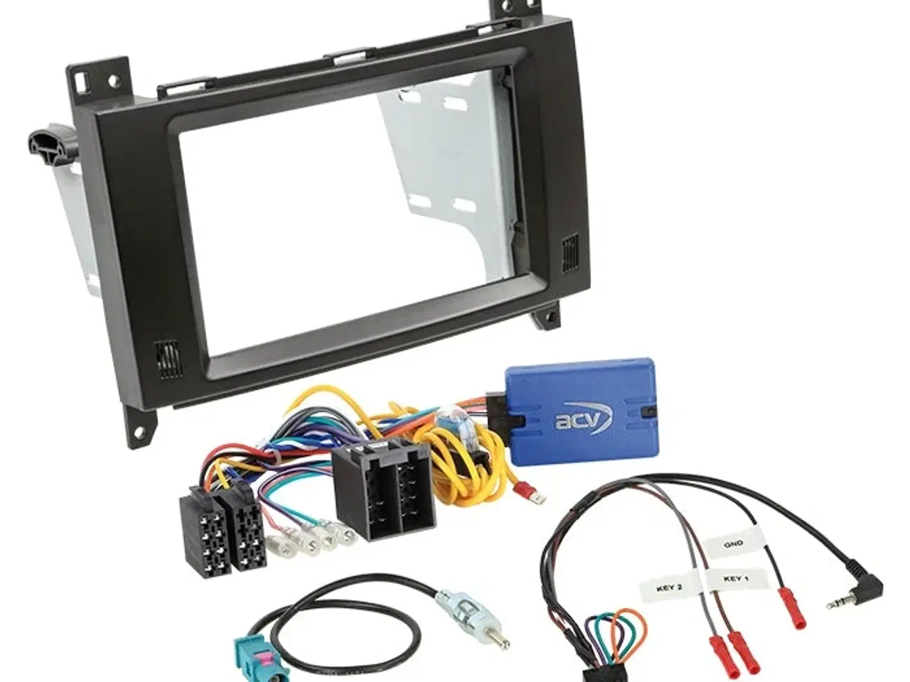 Billede 1 - 2-DIN kit til Mercedes Vito 2014-2024