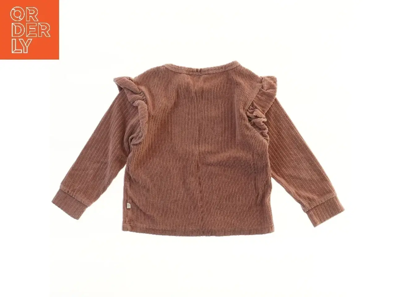 Billede 2 - Langærmet bluse med flæse fra Lil atelier (str. 98)