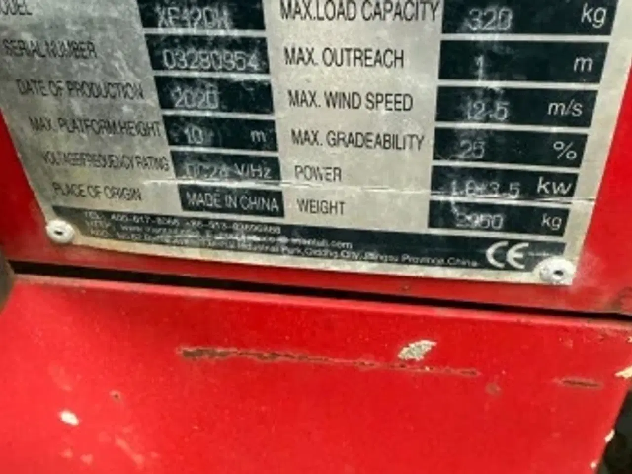 Billede 5 - 12m Saxlift