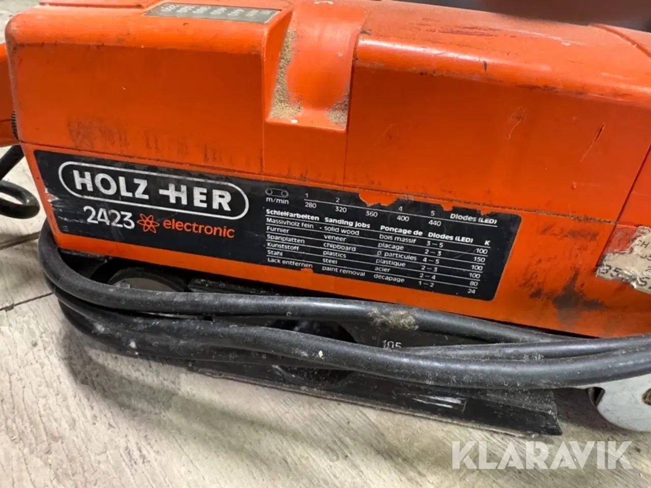 Billede 5 - Borehammer/båndsliber Berner og Holzher