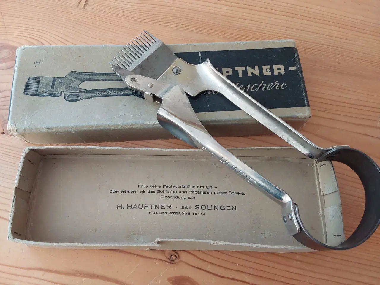 Billede 2 - Hundeklipper ældre model fra H. Hauptner Solingen