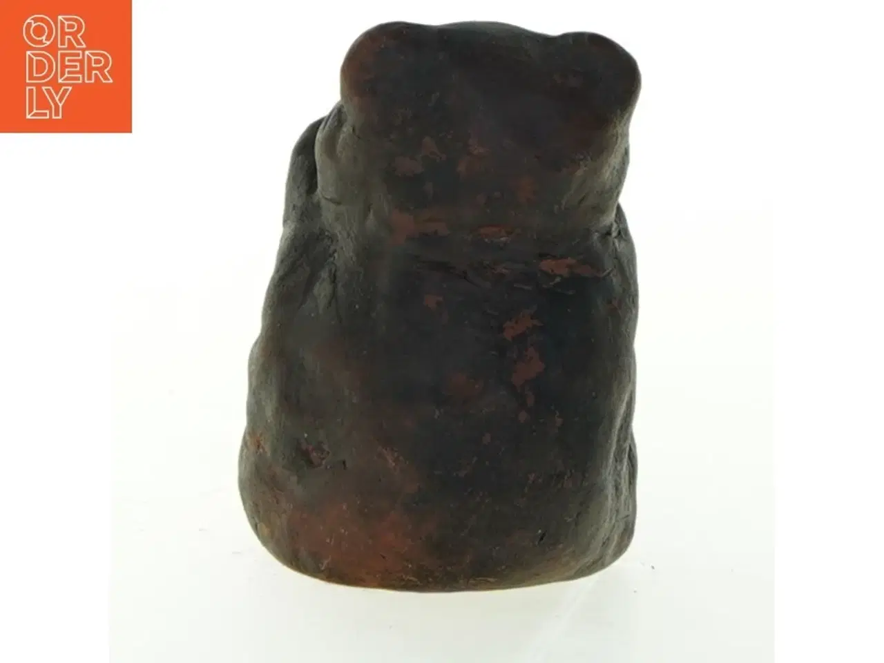 Billede 2 - Bronzeskulptur af en bjørn (str. 9x6 cm)