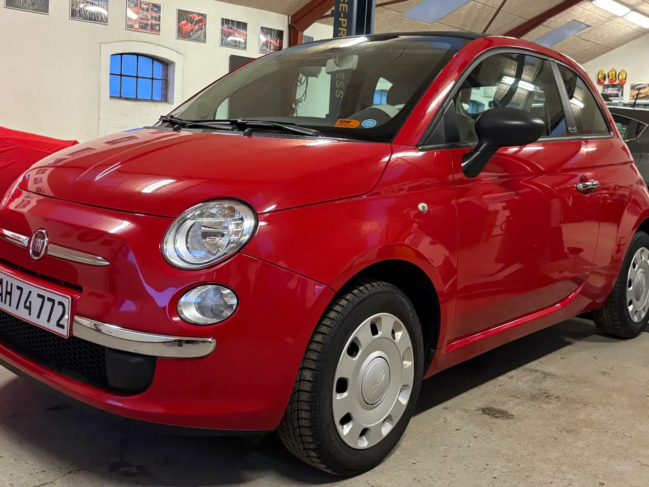 Billede 1 - NYSYNET Fiat 500C 1,2 pop LAV KM TAL