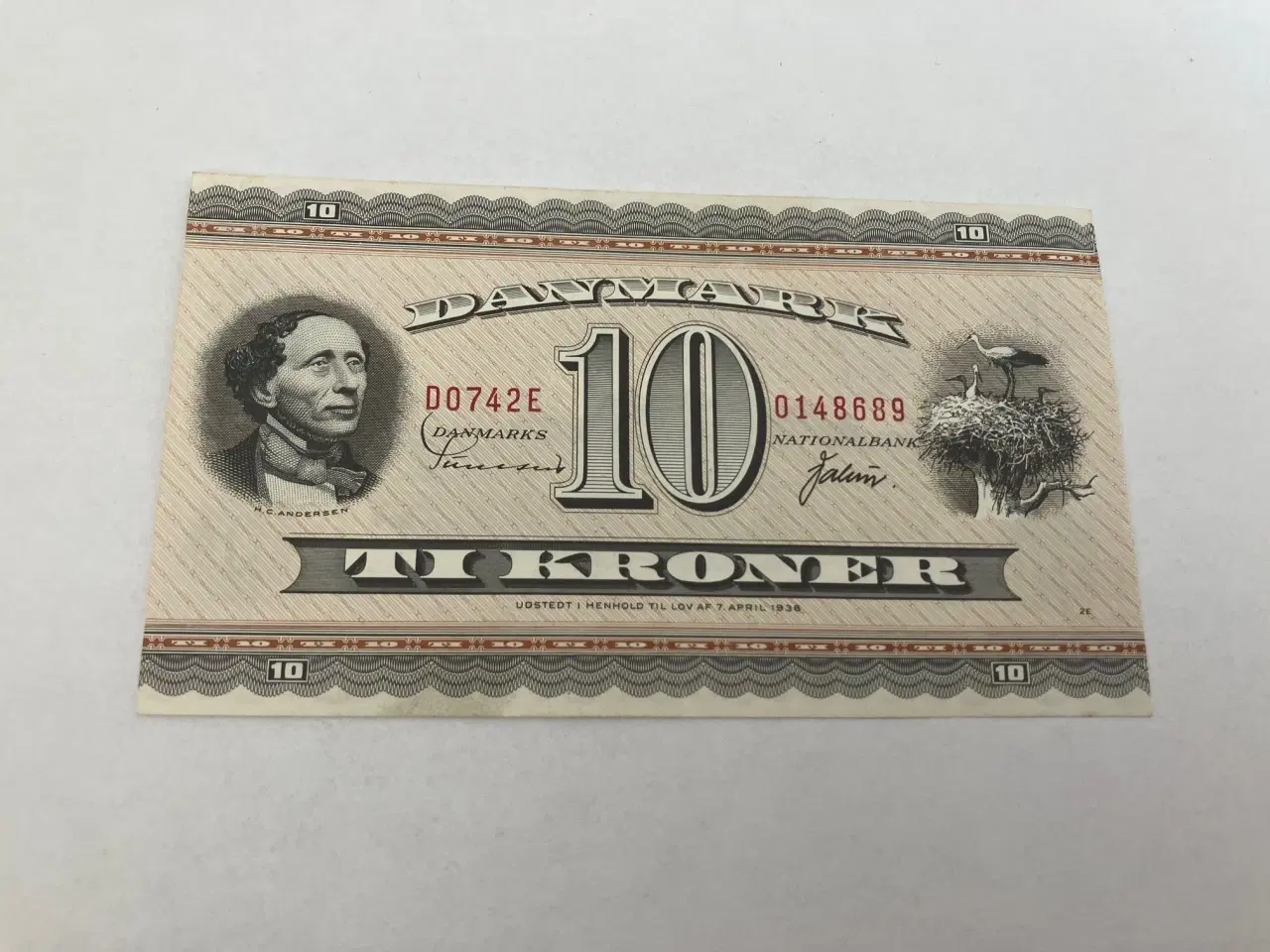 Billede 1 - 10 Kroner D0 1974