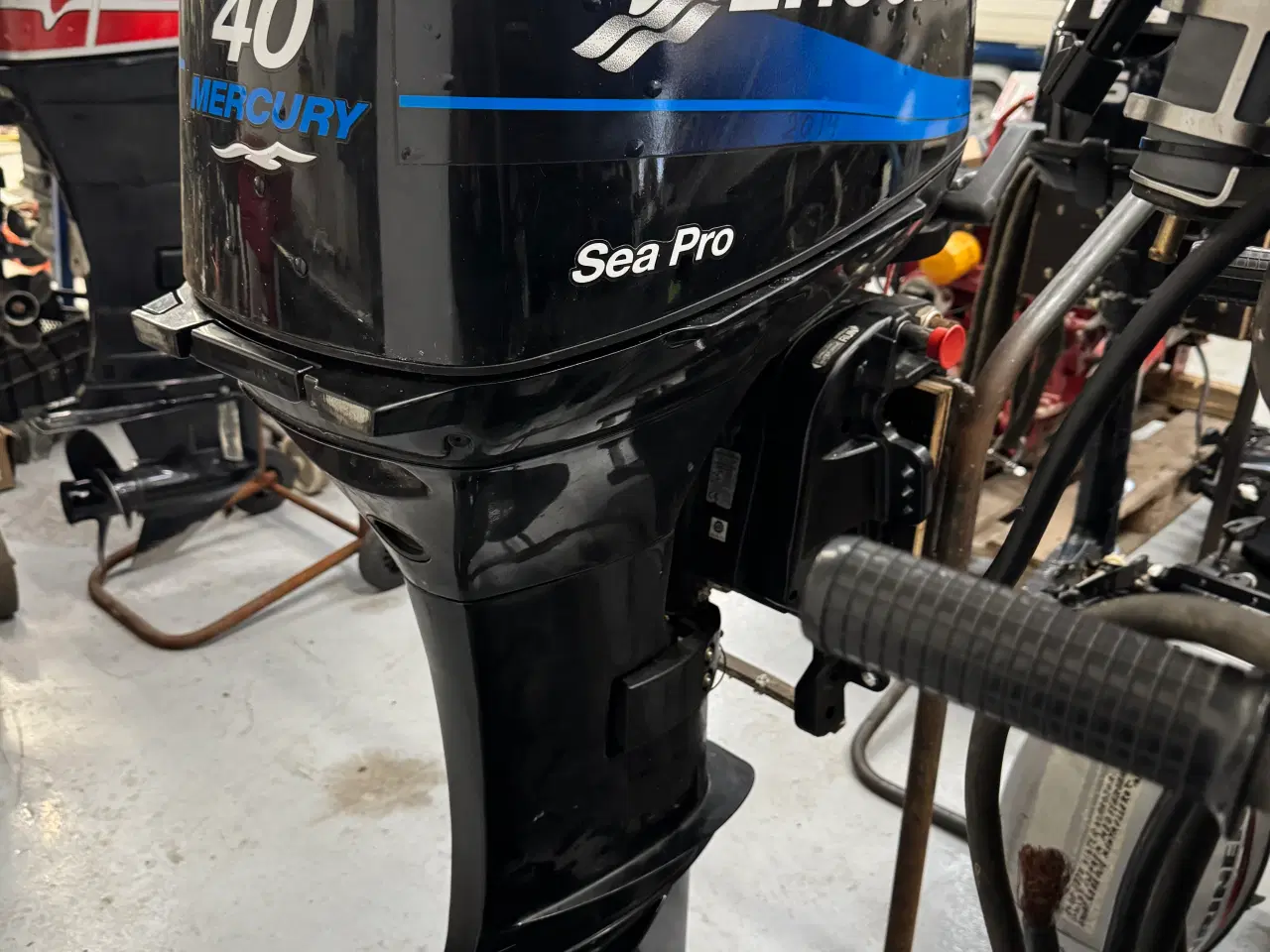 Billede 2 - Mercury Sea Pro 40hk 2 takts Påhængsmotor