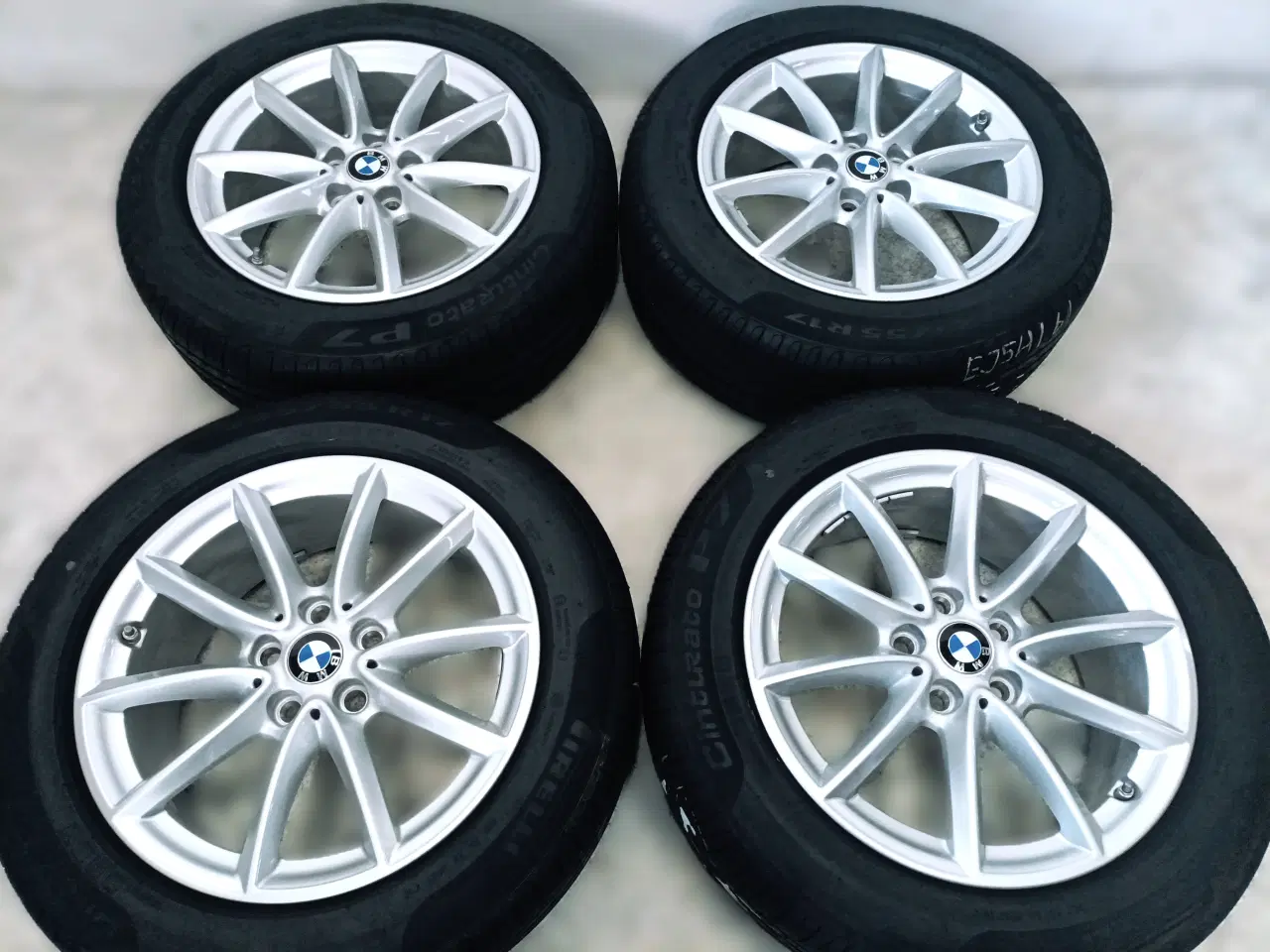 Billede 5 - 5x112 17" ET52 nav 66,6ø BMW sommersæt inkl.TPMS (