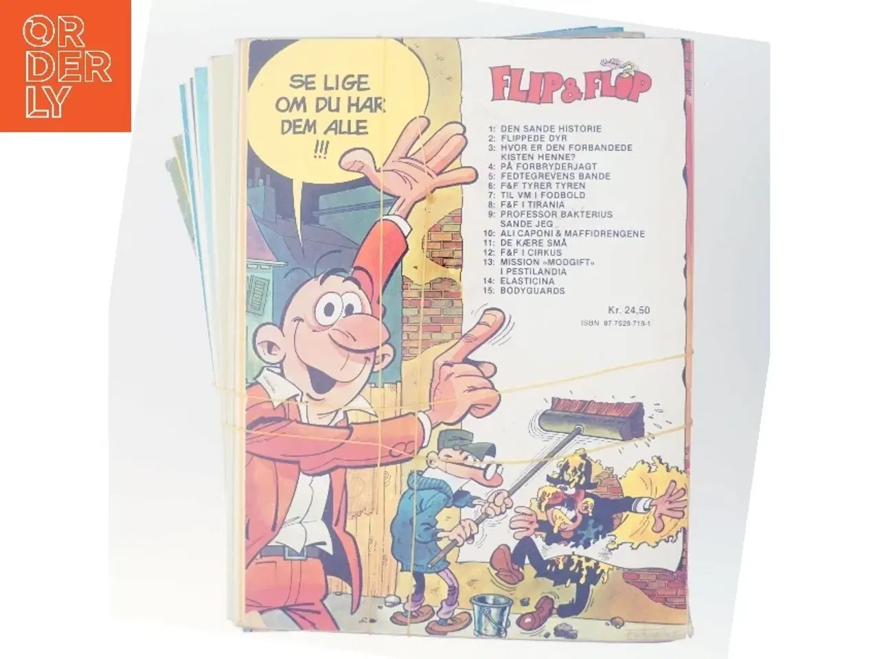 Billede 3 - 16 tegneserier/blade sælges – Tintin, Lucky Luke, Garfield, Basserne og flere