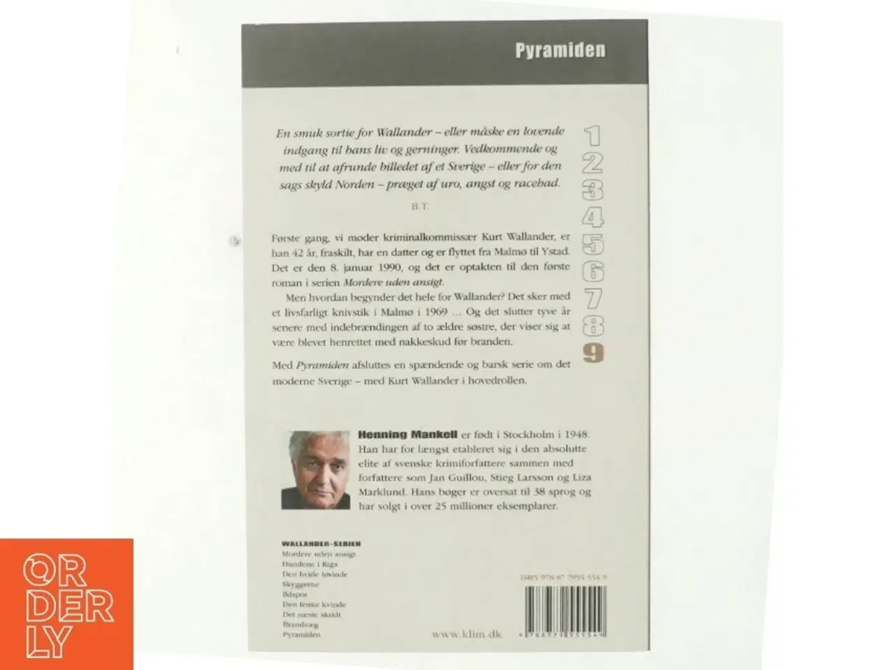 Billede 3 - Pyramiden af Henning Mankell (Bog)