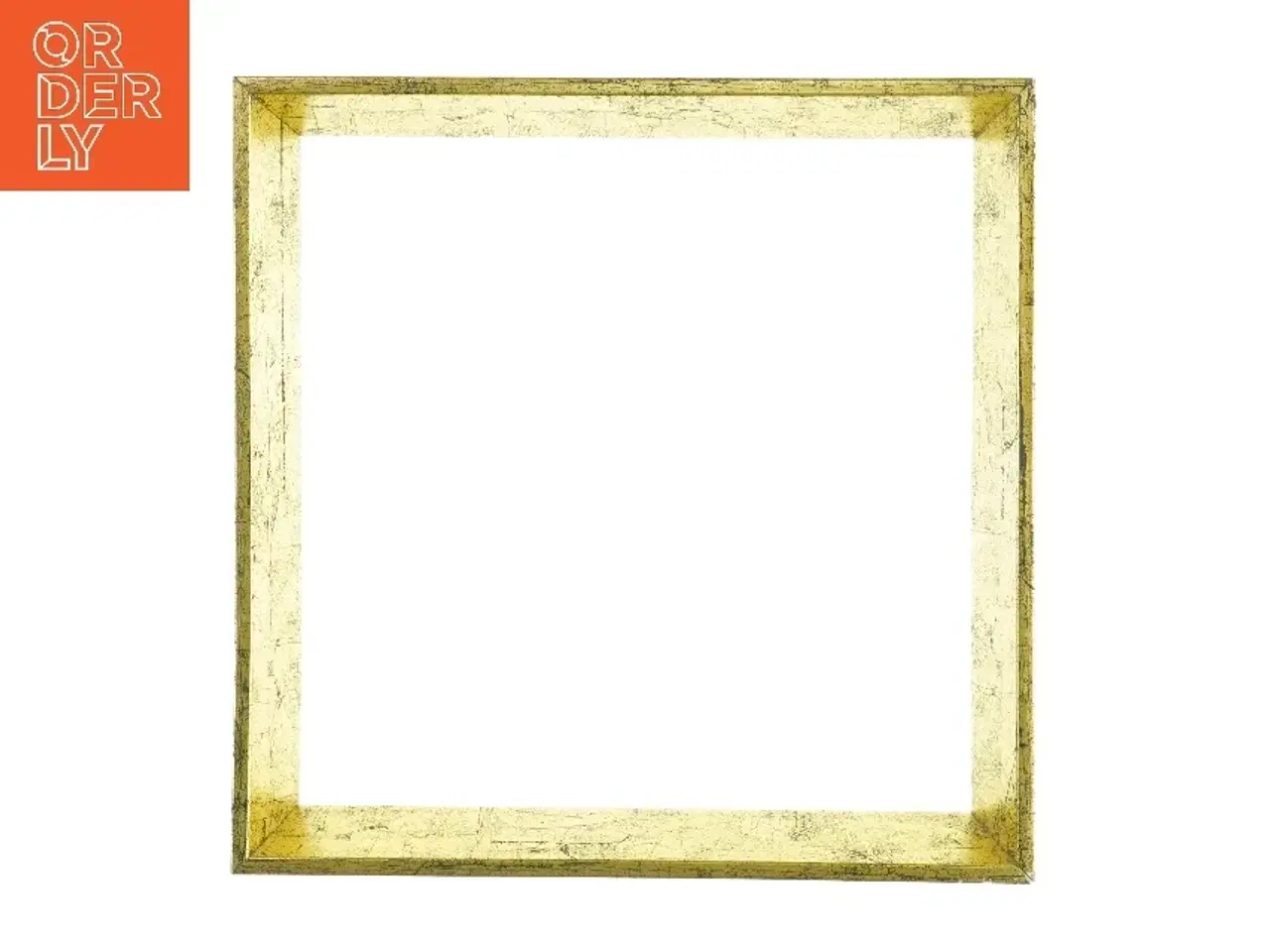 Billede 3 - Gylden billedramme (str. 33 x 33 cm)