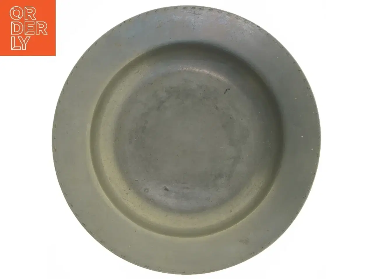 Billede 1 - Antik gtin tallerken (str. Ø 17 cm)