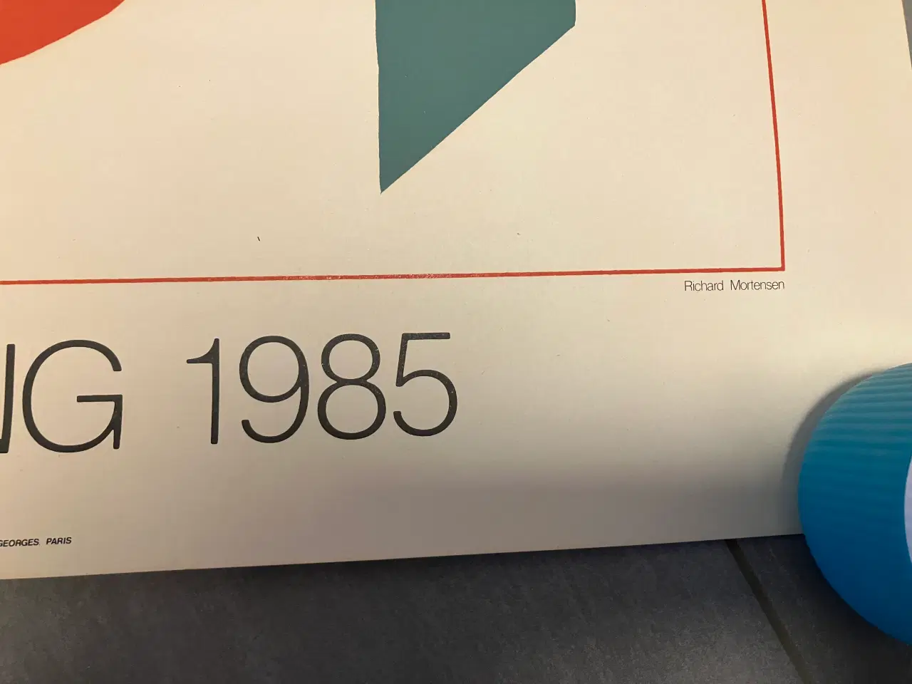 Billede 2 - Kunstplakat Richard Mortensen