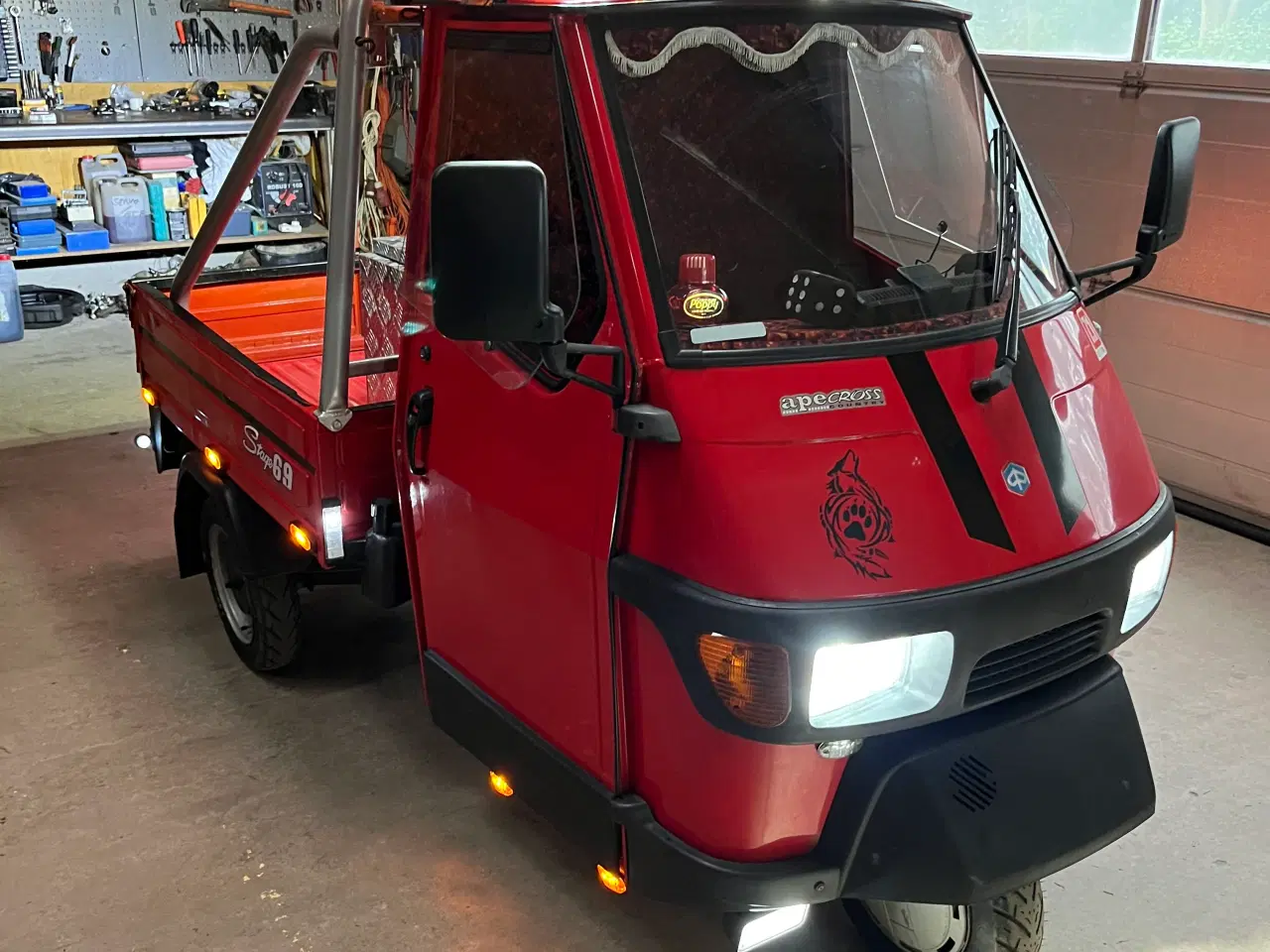 Billede 1 - Tuk tuk piaggio ape 50 2t årg 2014