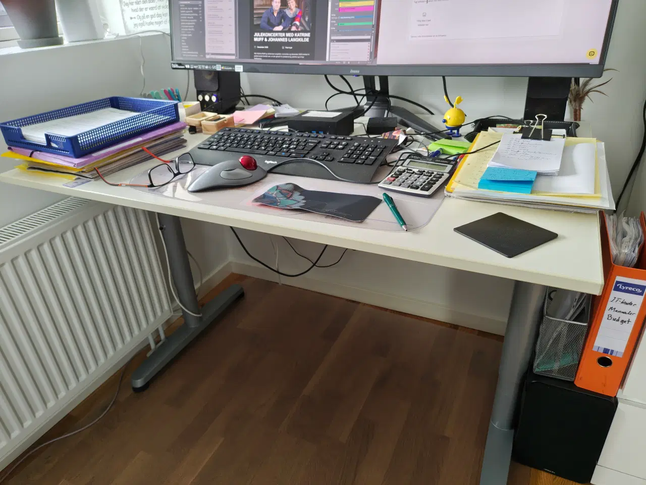 Billede 1 - Computerbord - højdejusterbart