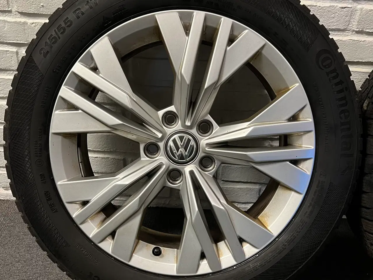 Billede 2 - ❄️Originale VW fælge med vinterdæk❄️