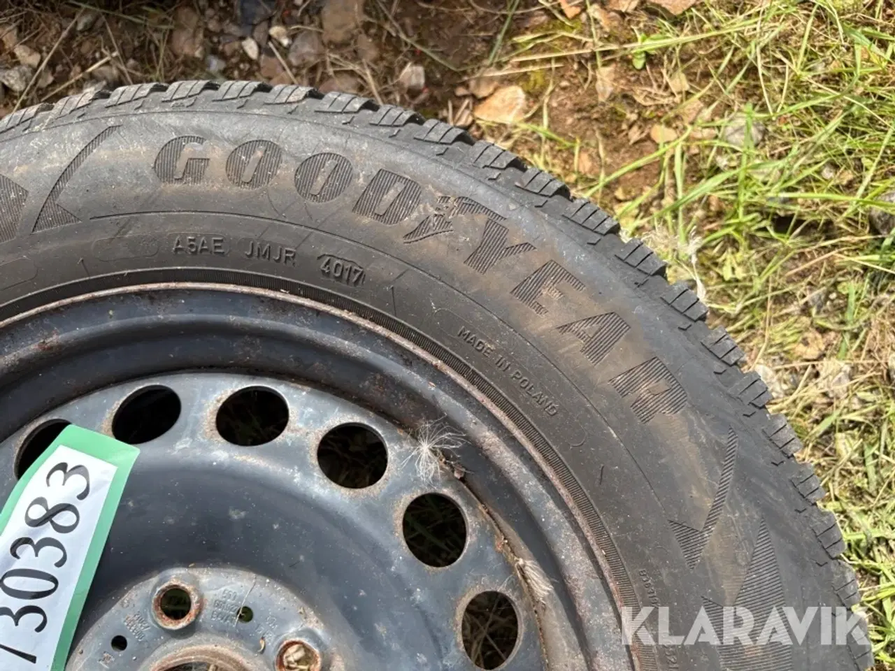 Billede 6 - Dæk med stålfælge Goodyear Ultragrip