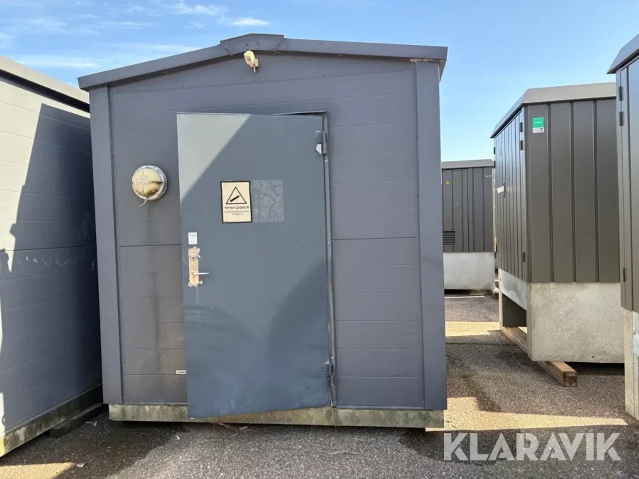 Billede 2 - Teknikhus Siemens isoleret med 150 mm betondæk