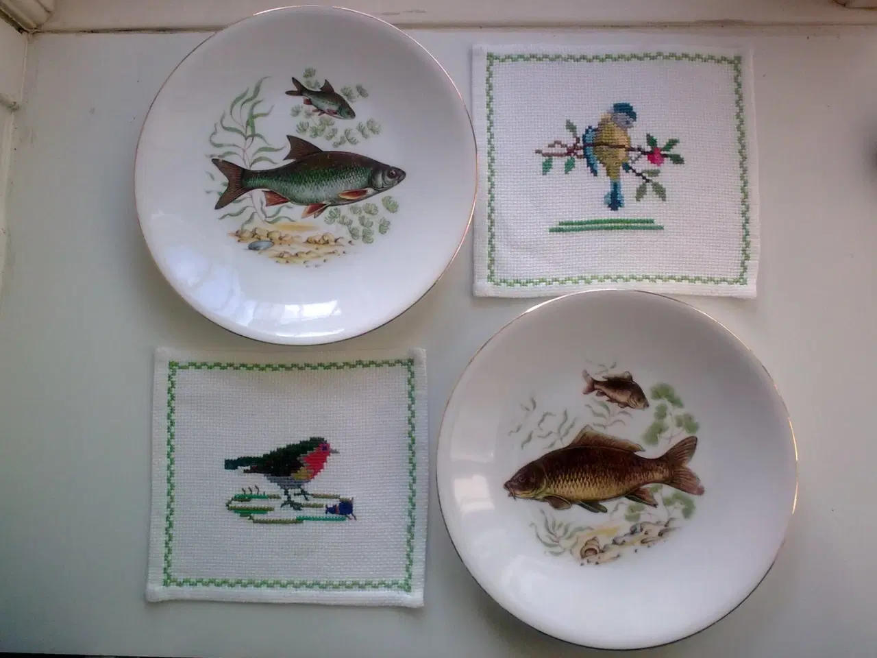 Billede 18 - Fugle pynt fra vindue voliere SOLO sjov PIP