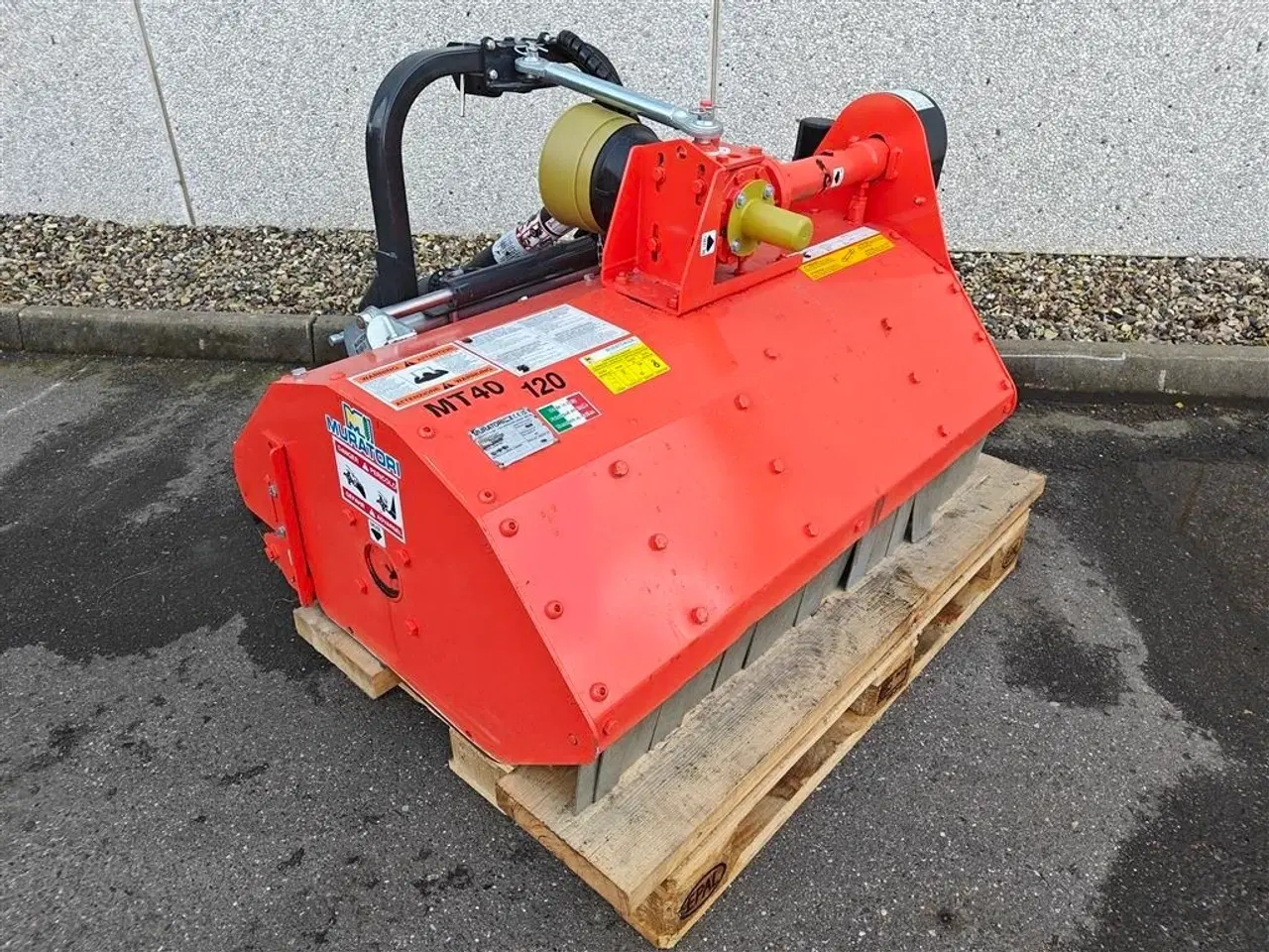 Billede 4 - Muratori MT40 F 120cm, hydraulisk sideforskydning