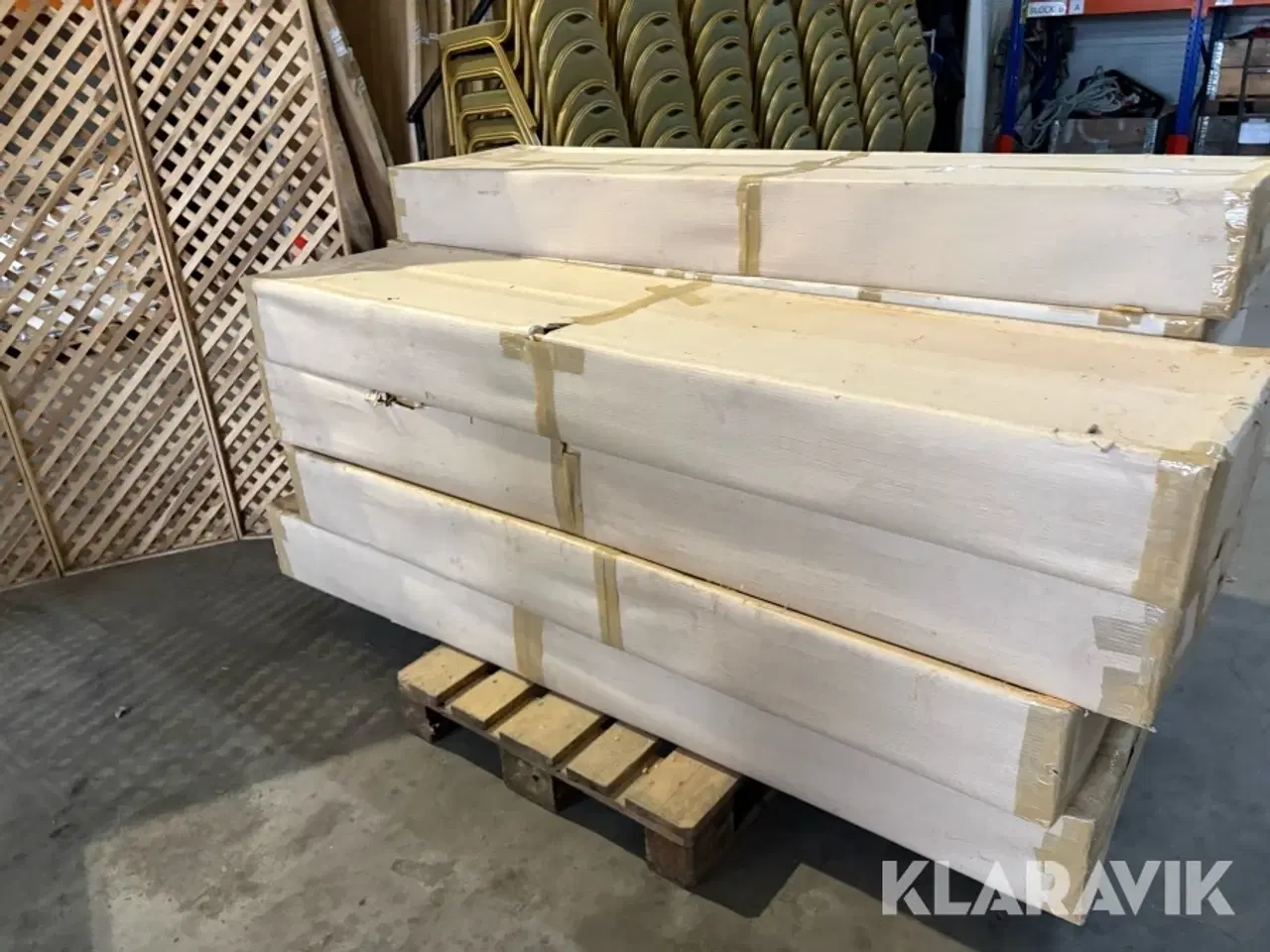 Billede 4 - Rumdeler Teaktræ 8styk