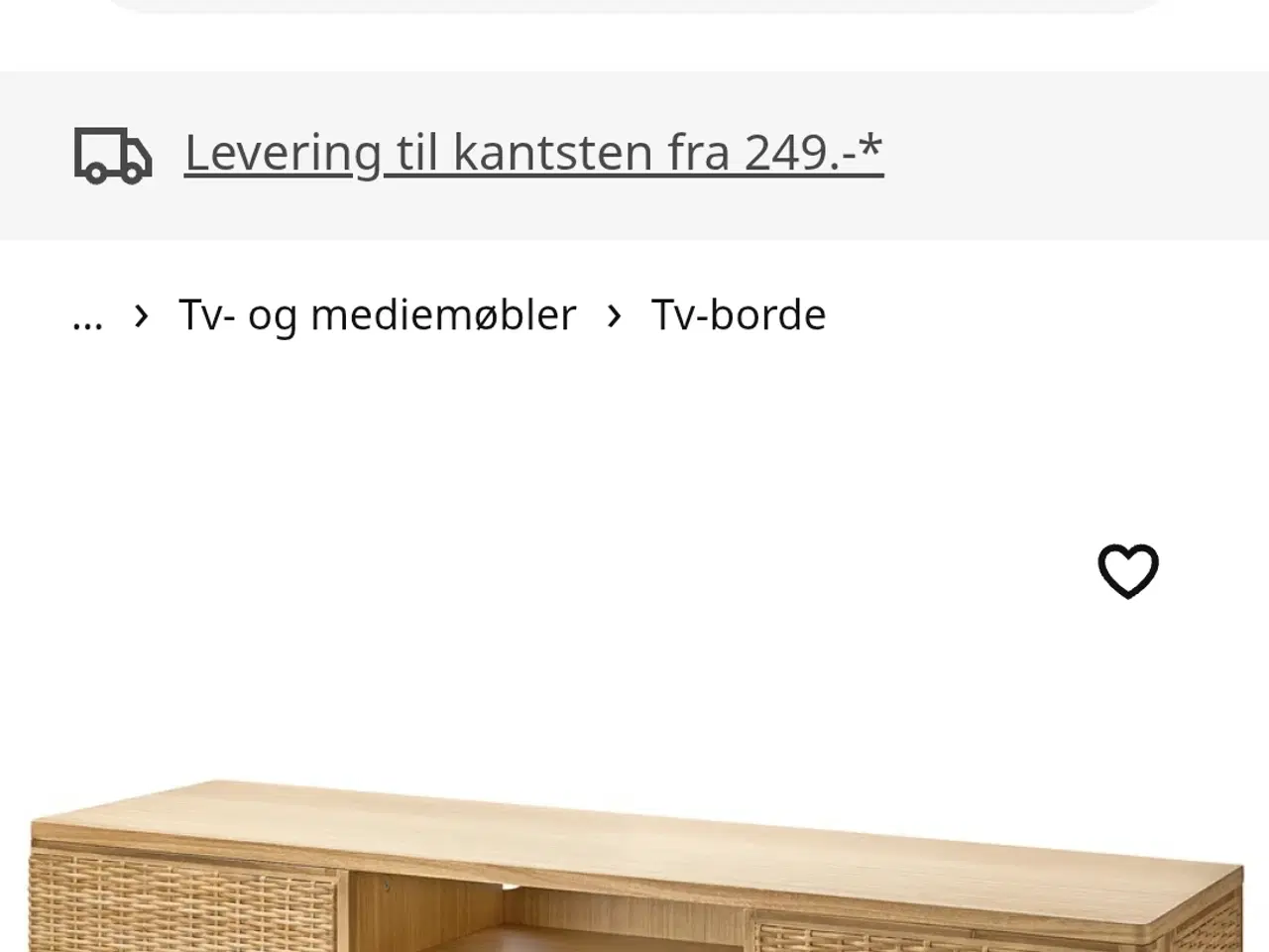 Billede 4 - TV bord fra IKEA 