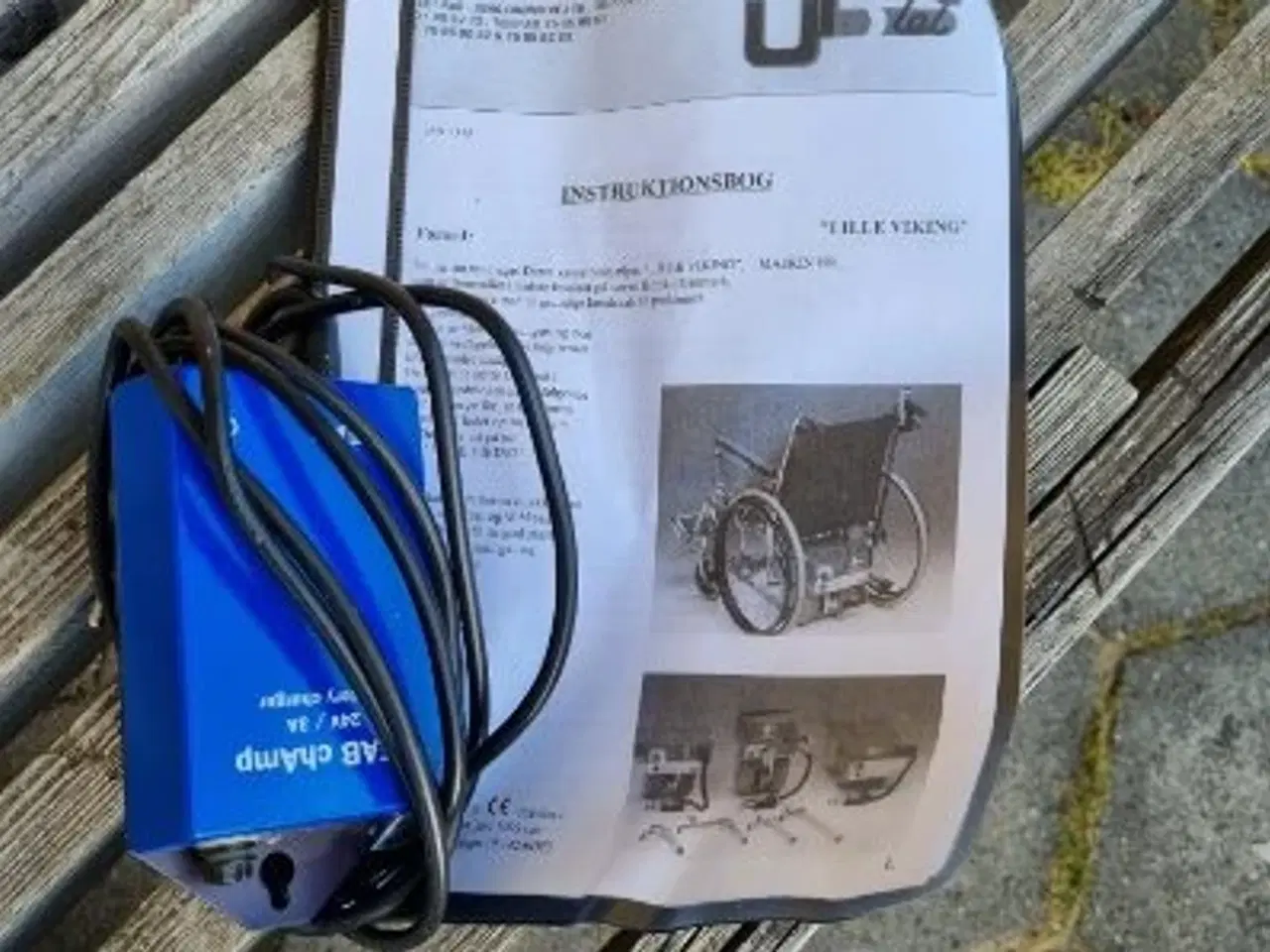 Billede 4 - Kørestol m. el hjælpemotor 