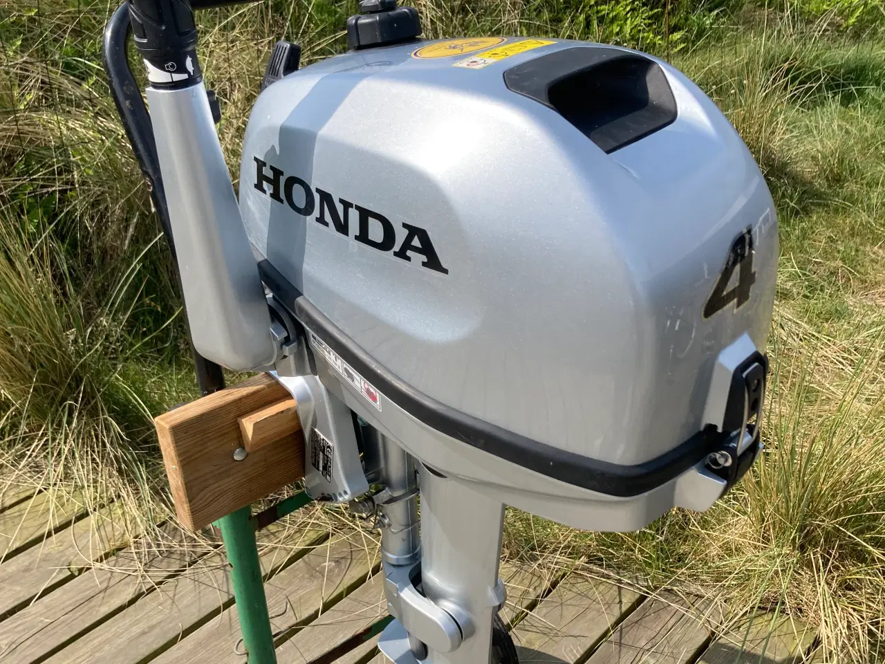 Billede 3 - 15 fods glasfiber jolle med 4 HK Honda motor.