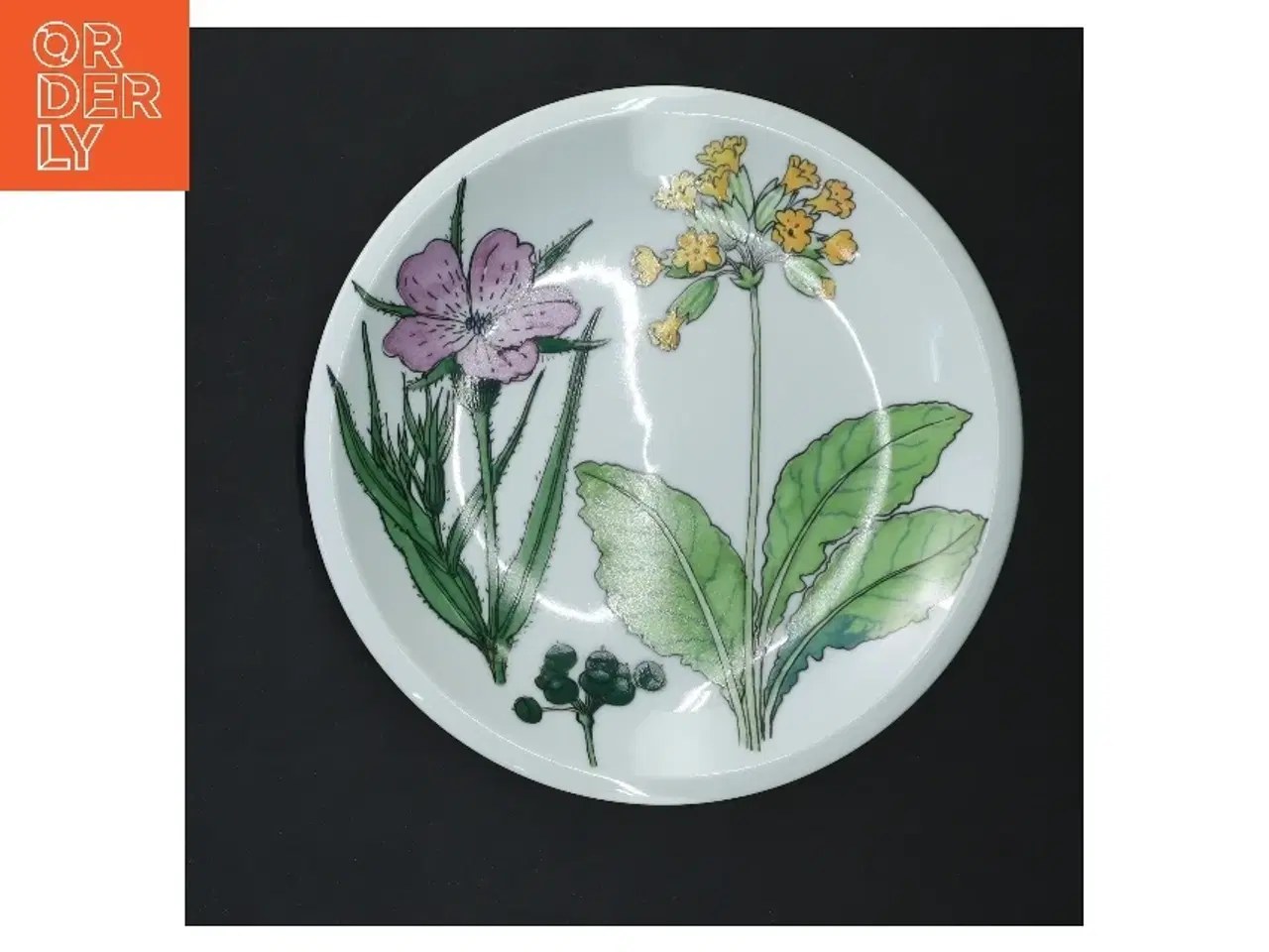 Billede 1 - Ikea Midsommar frokosttallerken (str. Ø 19 cm)