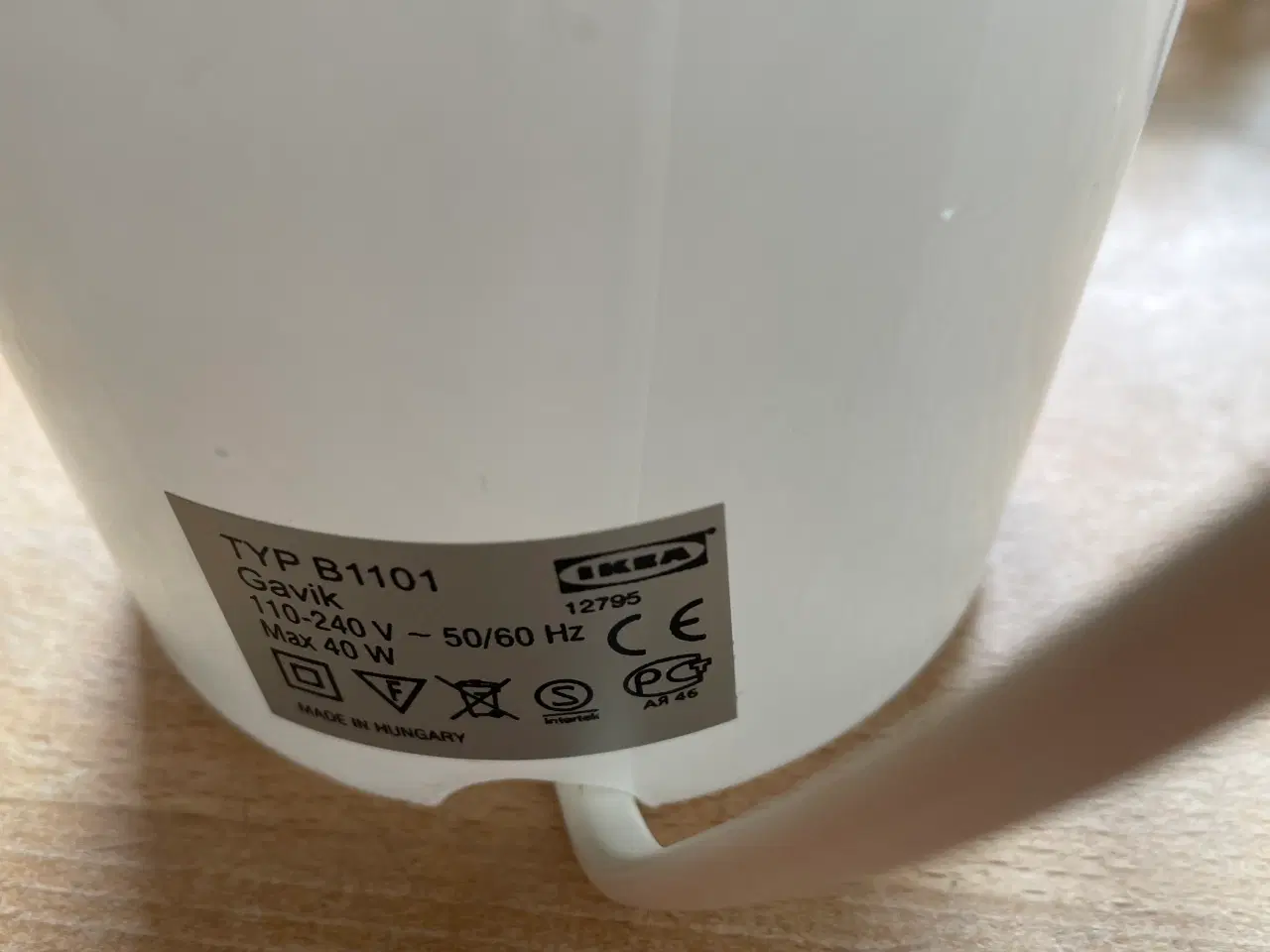 Billede 5 - Gavik Ikea lamper hvide