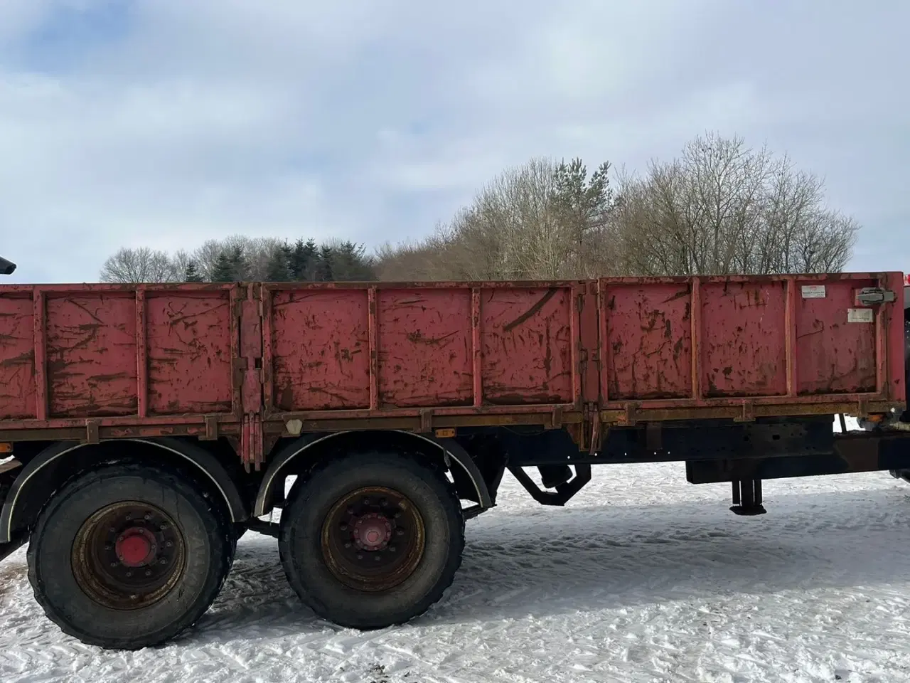 Billede 20 - Scania Dumper vogn  Med 560745R22.5 hjul montering