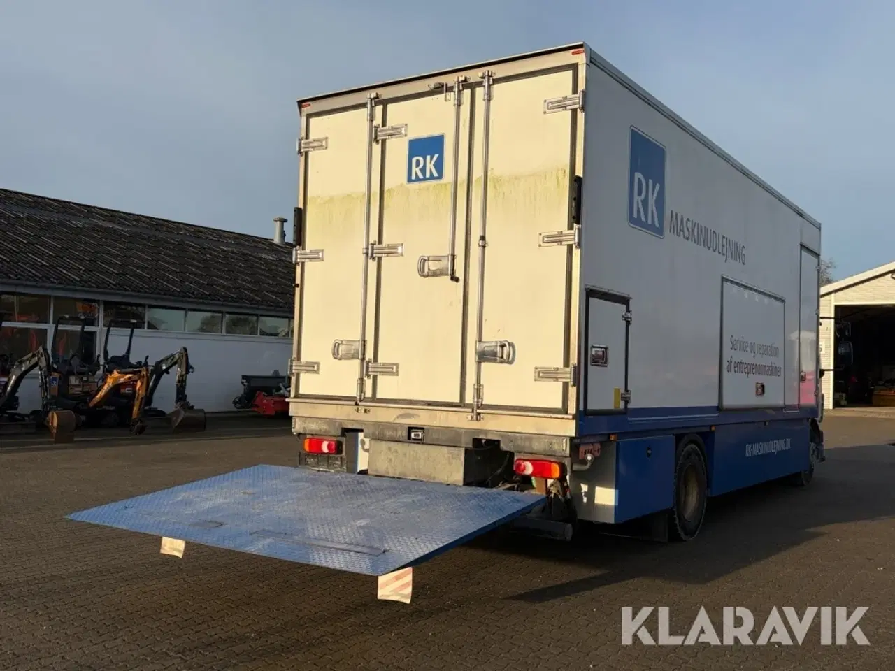 Billede 4 - Servicelastbil Volvo FL med Fassi Micro 20 læssekran