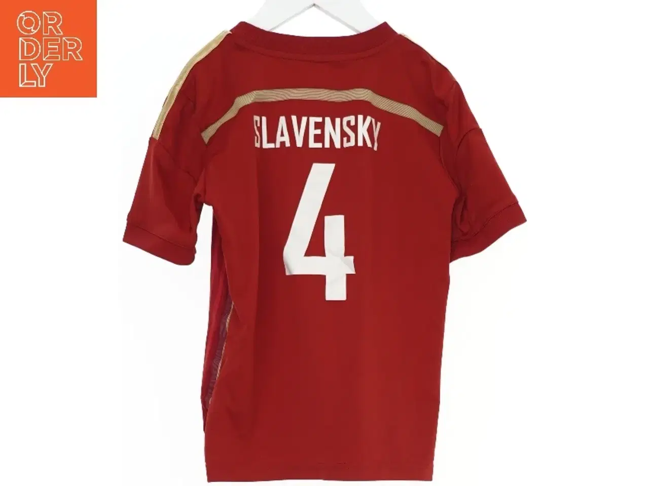 Billede 2 - Spansk fodboldtrøje med navn og nummer fra Adidas (str. 128)