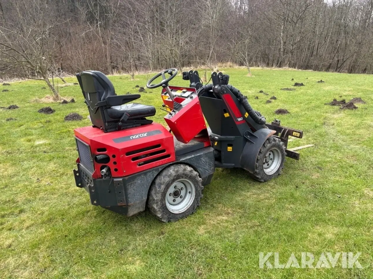 Billede 3 - Minilæsser Norcar 760 med udskud og tilbehør