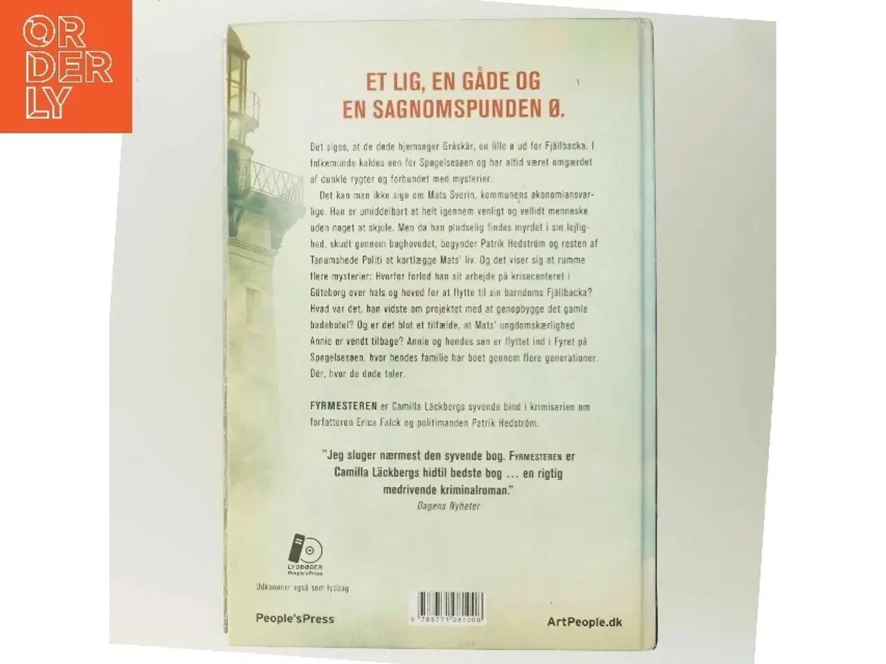 Billede 3 - Fyrmesteren : kriminalroman (Klassesæt) af Camilla Läckberg (Bog)