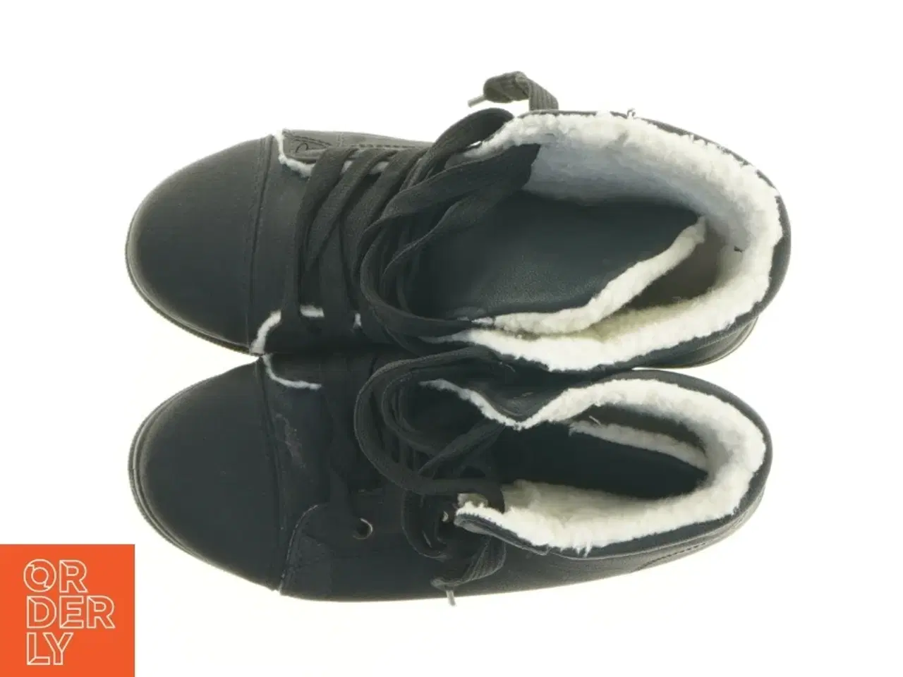 Billede 4 - Sorte forede sneakers (str. 37)