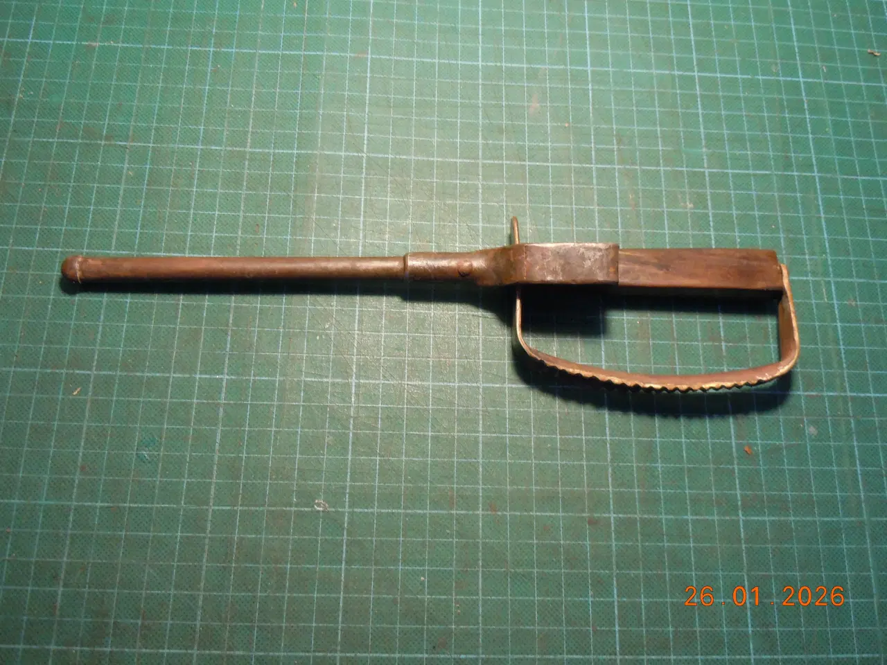 Billede 2 - Skyttegravskniv, nærkampkniv i stålskede.