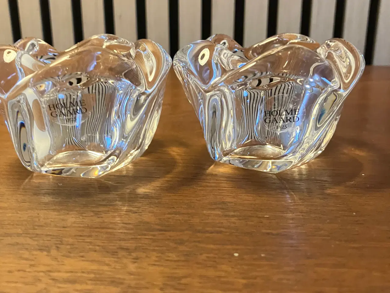 Billede 2 - Holmegaard Galaxi stager 2 stk.