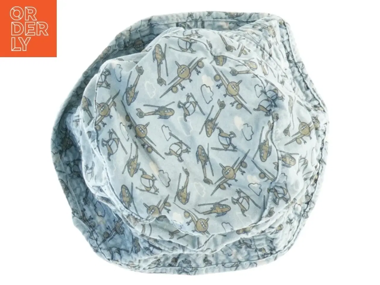 Billede 4 - Bøllehat med flyvemaskine print fra Melton (str. 53)