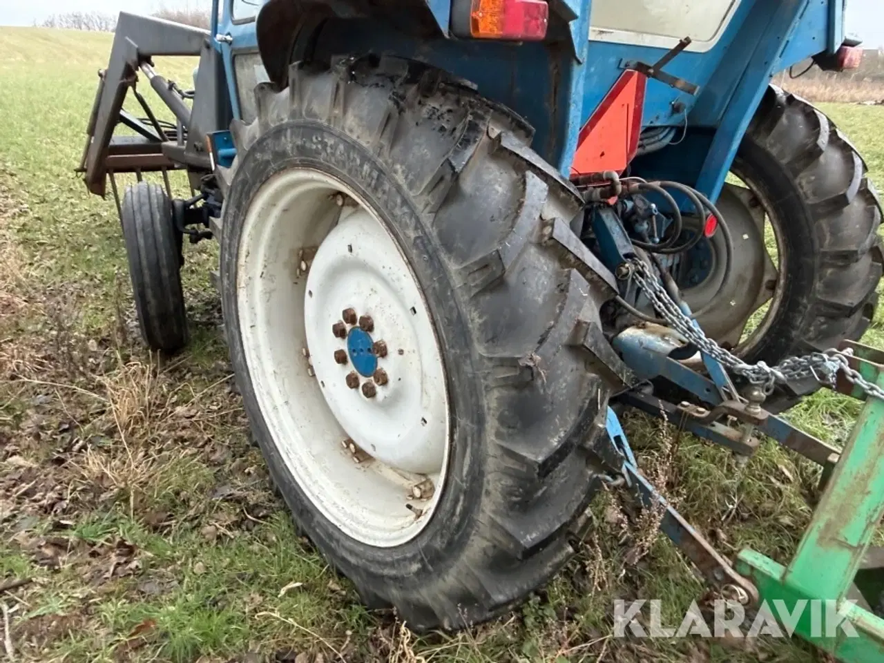 Billede 5 - Veterantraktor Ford 4100 med frontlift